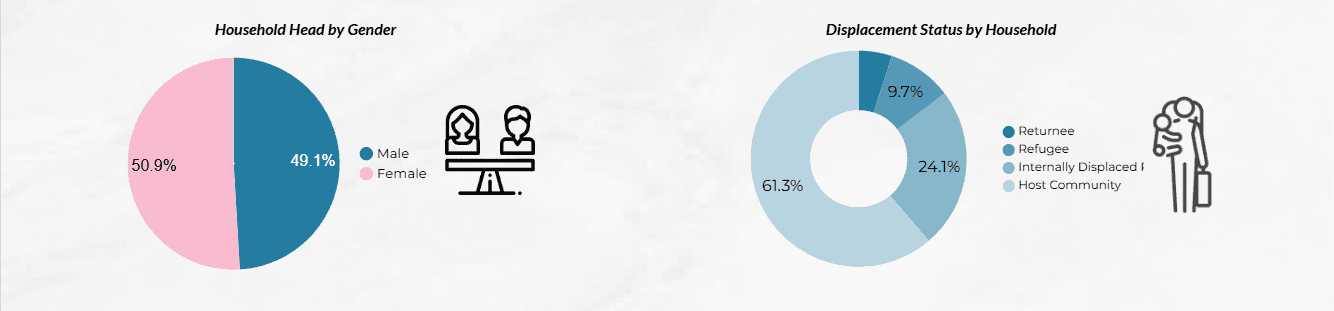 Beneficiary demographic breakdown