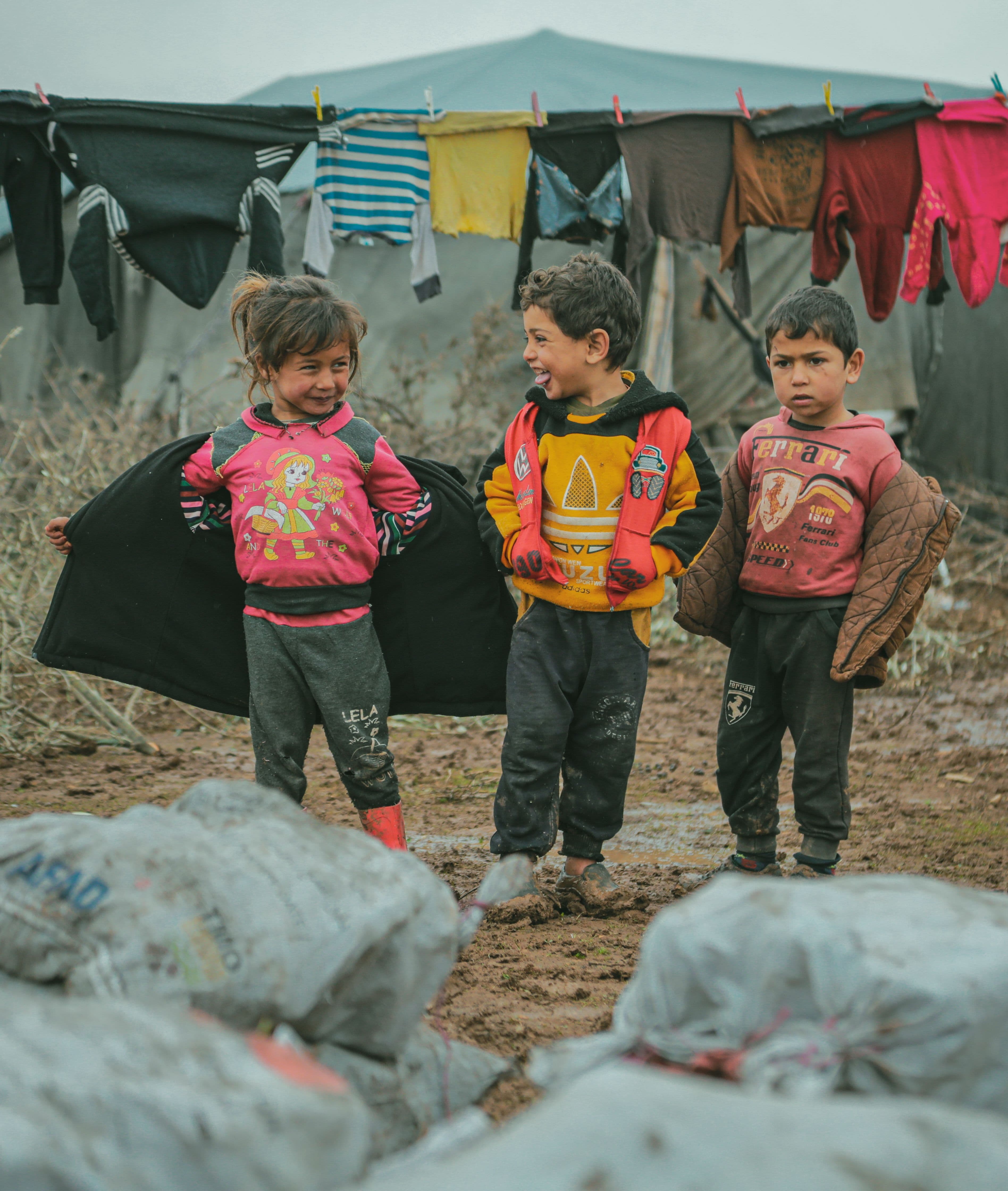 Children in a community setting